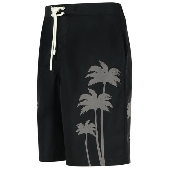 Palm Angels 'Palms' Black Polyester Swimsuit Men - Picture 2 of 3